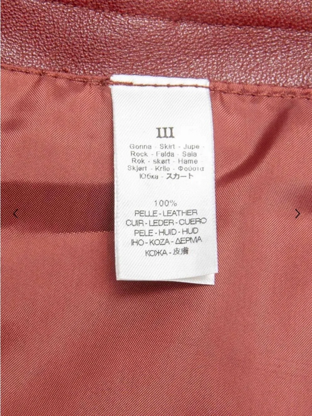 forte_forte Women’s Leather A-Line Midi Skirt in Burgundy size 6 NWT ret $1,000